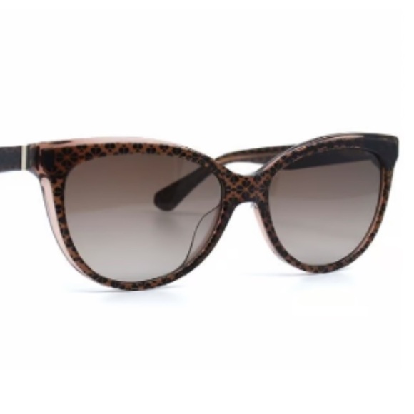 KATE SPADE DAESHA/S 305 BROWN PATTERN GRADIENT AUTHENTIC SUNGLASSES - Picture 8 of 12